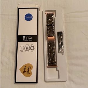 Wood grain watch band for 38mm Apple Watch